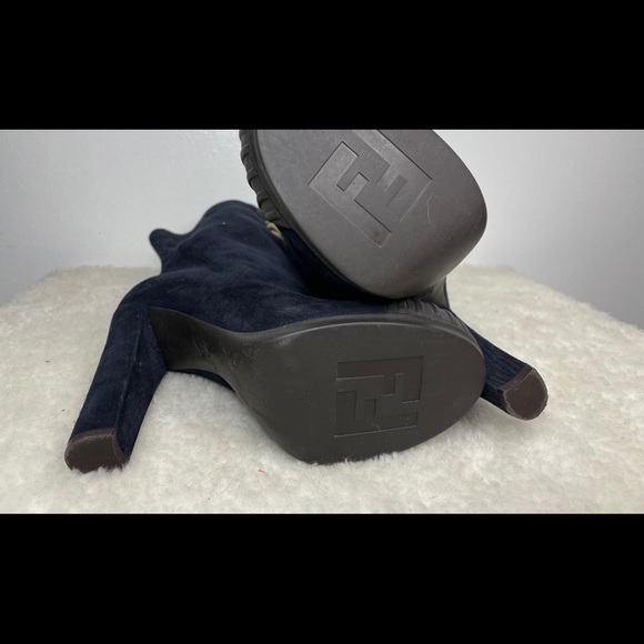 Fendi Lace Sky High Booties (39.5) - Picture 4 of 8